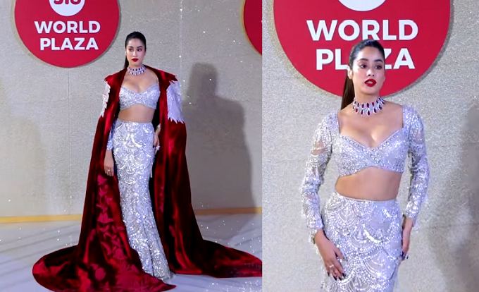 Janhvi Kapoor Jio World Plaza Launch