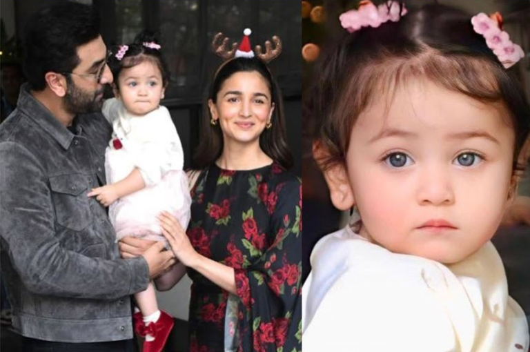 Alia Bhatt Ranbir Kapoor Daughter Raha Kapoor Blue Eyes goes viral - PMGKAY