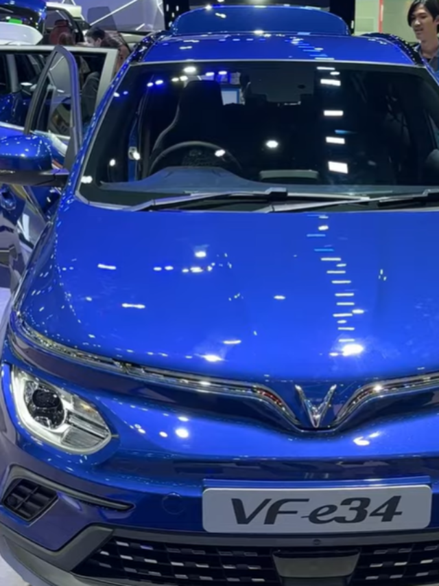 Vinfast VF e34 electric car will be launched in India very soon