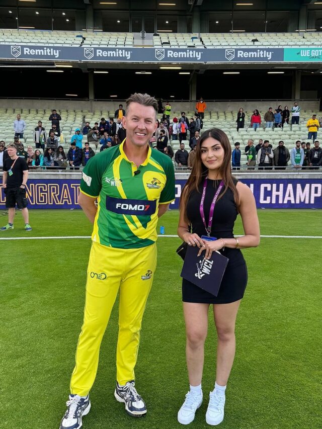Who is this cricket host who is going viral on social media